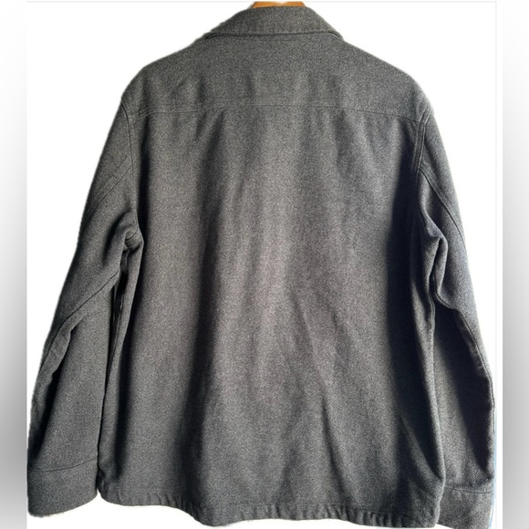 Grayers Men’s XL Gray Cotton Twill Shirt Jacket Shacket Overshirt Flannel Style - Picture 6 of 9